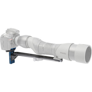 Novoflex Suporte de câmara QPL-SCOPE S digiscoping support bridge for angled eyepiece spotting scopes