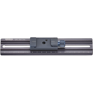 Novoflex Placa de fixação QPL Slim 200 200 x 39 mm com Q=Mount Mini montado