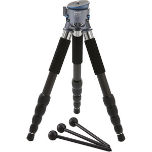 Novoflex Tripé de carbono TrioBalance C2253 tripod with Traveller carbon-fibre legs