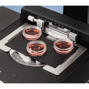 Evident Olympus CKX3-HO35DM sample holder for 35mm Petri dishes