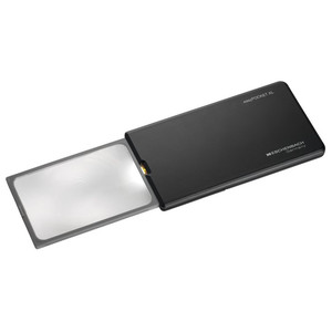 Eschenbach Lupa easyPocket XL 75x50mm 2,5x preto