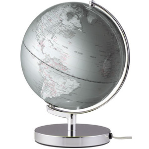 TROIKA Globo Terra Silver Light 25cm