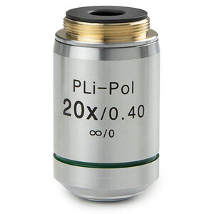 Euromex objetivo IS.7920-T, 20x/0.40, PLPOLi, plan, infinity, strain-free (iScope)