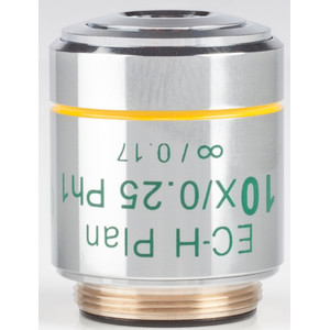 Motic Objetivo 10X / 0.25,wd 17.4mm, CCIS, EC-H PLPH, e-plan, pos.phase, infinity