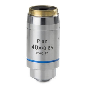 Euromex objetivo DX.7240, 40x/0.65 Pli, plano, infinito, S, w.d. 0.7 mm (Delphi-X)