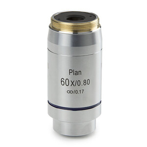 objetivo Objetiva Euromex DX.7260, 60/0.80 PLi plan, infinito, S, u.i. 0.3 mm (Delphi-X)