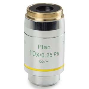 Euromex objetivo DX.7710, 10x/0.25 PLPHi, plano, fase, infinito (Delphi-X)