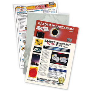 Baader Folha de filtro solar AstroSolar Foto OD 3,8 20x29 cm