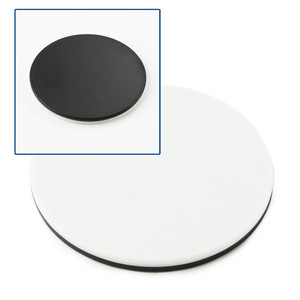 Euromex Mesa de plástico ED.9956, preto Ø 60mm, EduBlue