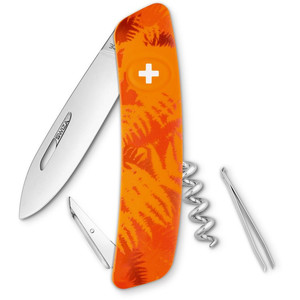 SWIZA Faca C01 Swiss Army Knife, FILIX Camo Fern Orange