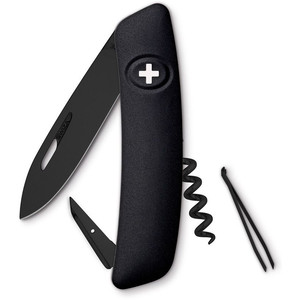 SWIZA Faca D01 Swiss Army Knife, ALLBLACK