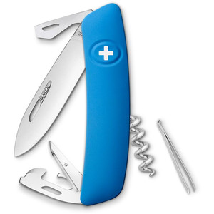 SWIZA Faca D03 Swiss Army Knife, blue