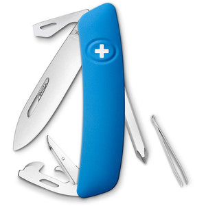 SWIZA Faca D04 Swiss Army Knife, blue