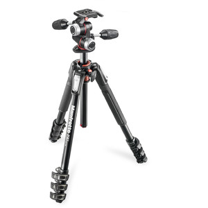 Manfrotto Tripé de alumínio MK190XPRO4-3W tripod with 3-way tilt unit