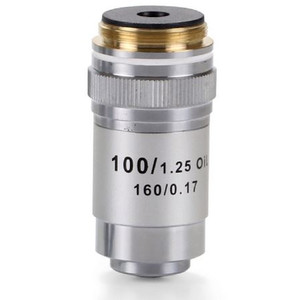Euromex objetivo 100x/1.25 achro, DIN, mola, óleo, EC.7000 (EcoBlue)