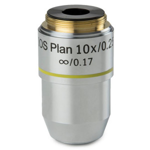 Euromex objetivo Plano 10x/0.25, infinito, BB.7210 (BioBlue.lab)
