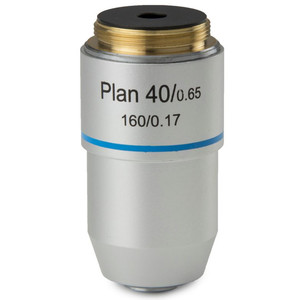 Euromex Objetivo 40x/0.65 plano, mola, infinito, BB.7240 (BioBlue.lab)