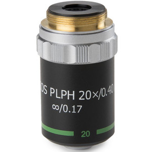 Euromex Objetivo 20x/0.40, plano, fase, infinito, BB.7720 (BioBlue.lab)