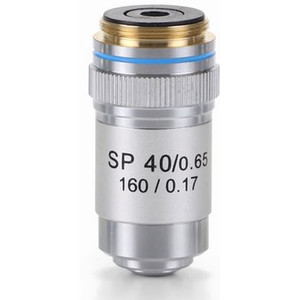 Euromex objetivo S40X/0.65 semiplan sprung AE.5597 microscope objective (BioBlue)