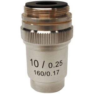 Optika objetivo 10x/0.25, achro, M-132