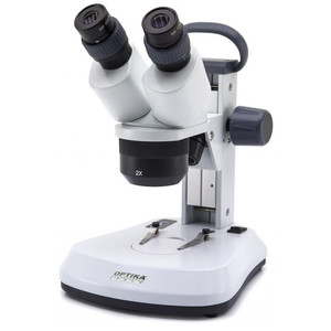 Optika Microscópio stéreo SFX-91, bino, 10x, 20x, 40x, Cremalheira, cabeça rotátil