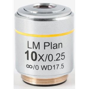 Motic Objetivo LM PL, CCIS, LM, plan, achro, 10X/0.3, w.d.17.5mm (AE2000 MET)