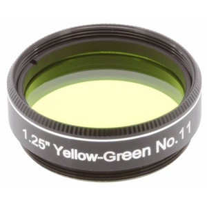 Explore Scientific Filtro Amarelo Esverdeado #11 de 1,25"
