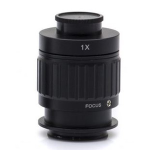 Optika Adaptador de câmera M-620.3 C-mount adapter, 1X, focusable (for biological microscopes)