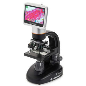 Celestron Microscópio TetraView, Touch Screen, 40-400x