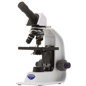 Optika Microscópio B-151R-PL, mono, DIN, plan, akku,40x-400x, LED 1W