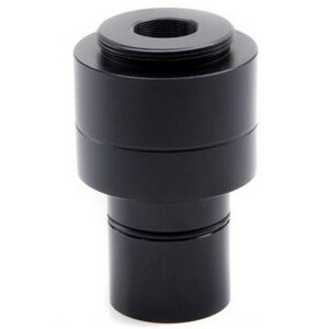 Optika Adaptador de câmera Kameraadapter M-118, 0.75x, f.1/1.8 u. 2/3 Zoll Sensor, Okulartubus, 23, 30, 30.5 mm, C-Mount