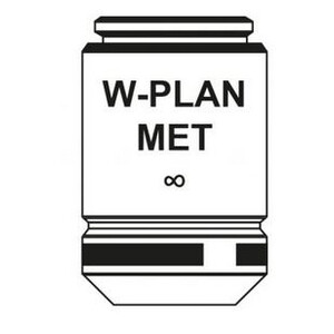 Optika objetivo Objetiva M-698.2, IOS W-PLAN 100x/0.80 (seca)