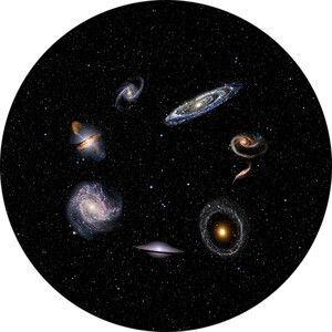 Redmark Disco para Planetário Bresser e NG - Galáxias