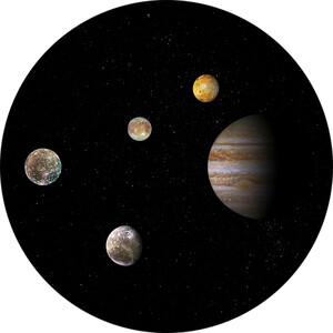 Redmark Disco para Planetário Bresser e NG - Sistema Júpiter