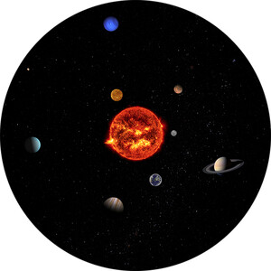 Redmark Disco para Planetário Bresser e NG - Sistema Solar