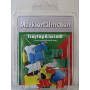 freytag & berndt Marcador de bandeiras ondulantes de cores mistas 30 unidades