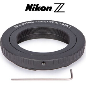 Baader T2/Nikon Z & S52 Wide-T