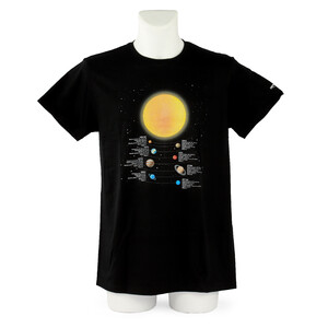 Omegon T-shirt Info Planets - Tamanho L