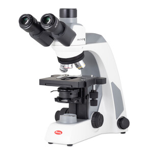Motic Microscópio Mikroskop Panthera E2, Trinokular, HF, Infinity, plan achro., 40x-1000x, fixed Koehl.LED