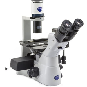 Optika Microscópio invertido IM-3LD4, trino, IOS U-PLAN F, LED-FLUO, LWD, 400x, 4 empty filter slots