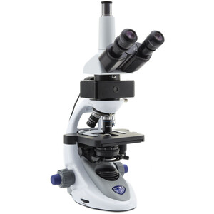 Optika Microscópio B-293LD1.50, LED-FLUO, N-PLAN IOS, W-PLAN 500x, blue filterset, trino