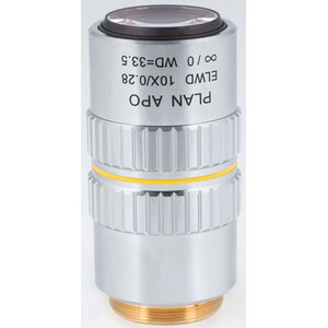 Motic objetivo Plano acromático. objetiva ELWD 10X/0.280 (wd:33.5mm)
