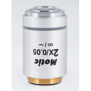 Motic objetivo Objetiva CCIS plano Achromat. UC PL 2x/0.05 (AA=7.2mm)