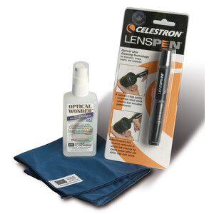 Baader Líquido de limpeza ótica Optical Wonder 100ml com pano e LensPen