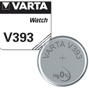 Varta V393 pilha de relógio 1,55V
