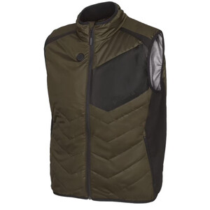 Härkila Colete aquecido, verde Willow/preto, tamanho XS