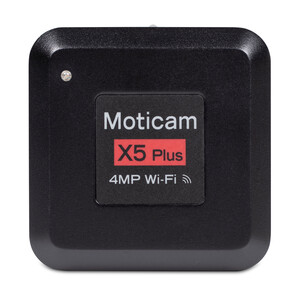 Motic Câmera X5 Plus, cor, CMOS, 1/3", 2μm, 30 fps, 4MP, Wi-Fi