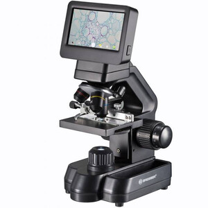 Bresser Biolux Touch, ecrã, 30x-1125x, AL/DL, LED, 5 MP, HDMI, Microscópio para escola e passatempo