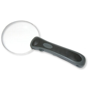 DIGIPHOT Lupa RM - 95, 2,5x, Ø 90 mm, LED