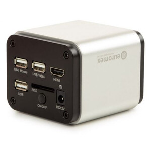 Euromex Câmera Kamera HD-Pro HDMI, VC.3039, color, CMOS, 1/2.8, 2.µm, 8MP, HDMI, USB-C